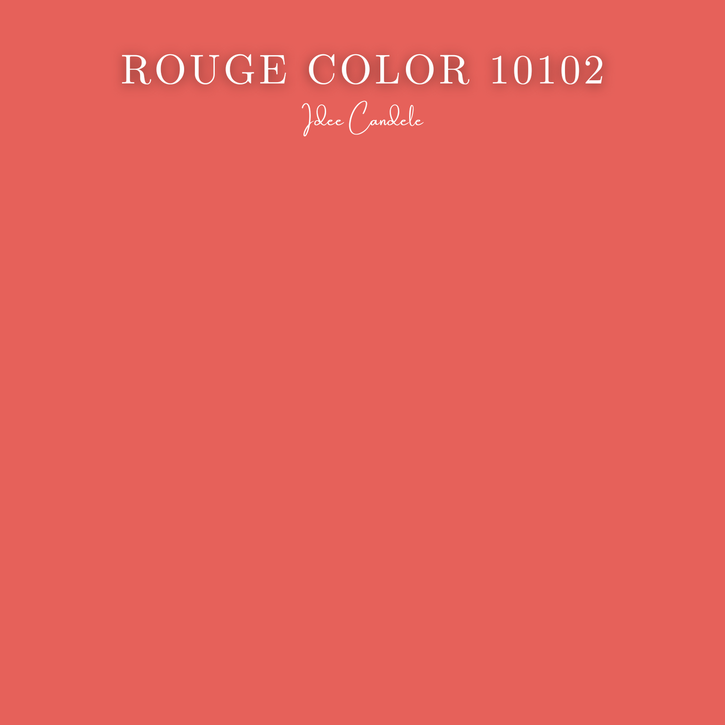 Colore - Rouge 10102