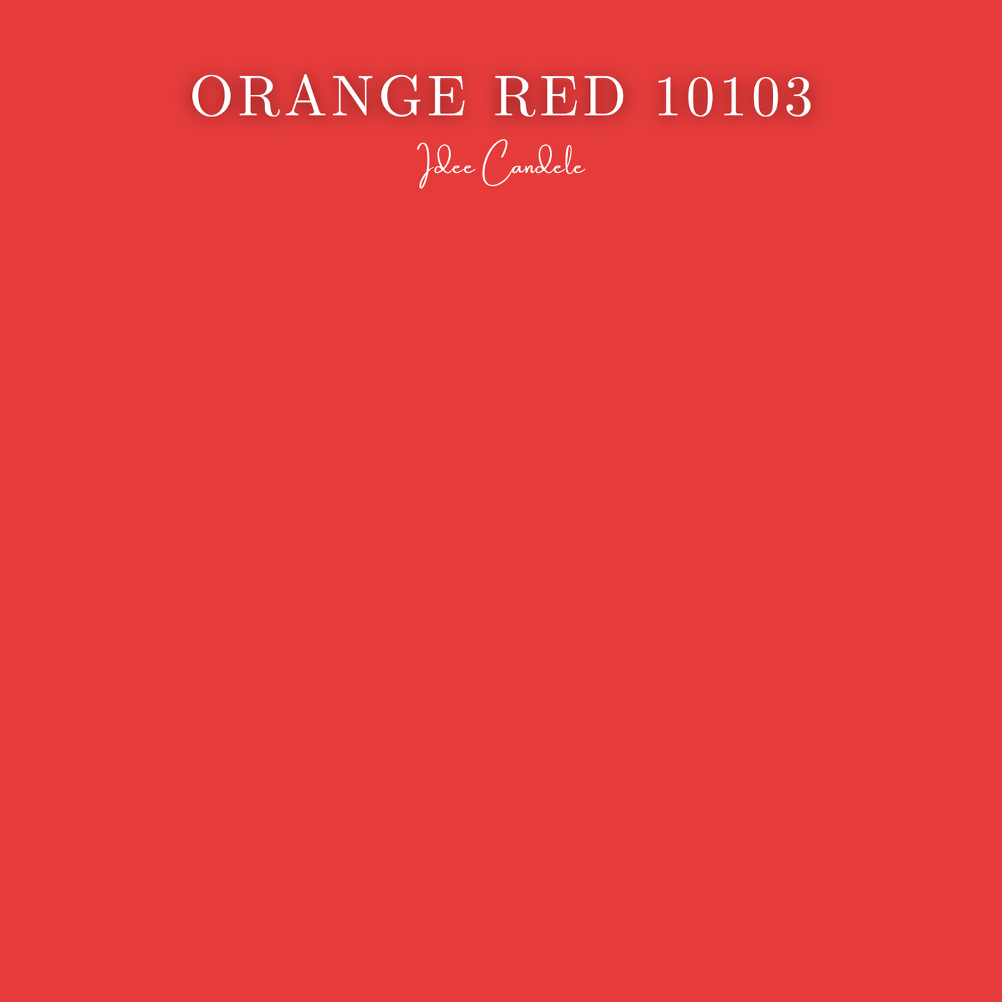 Colore - Orange Red 10103