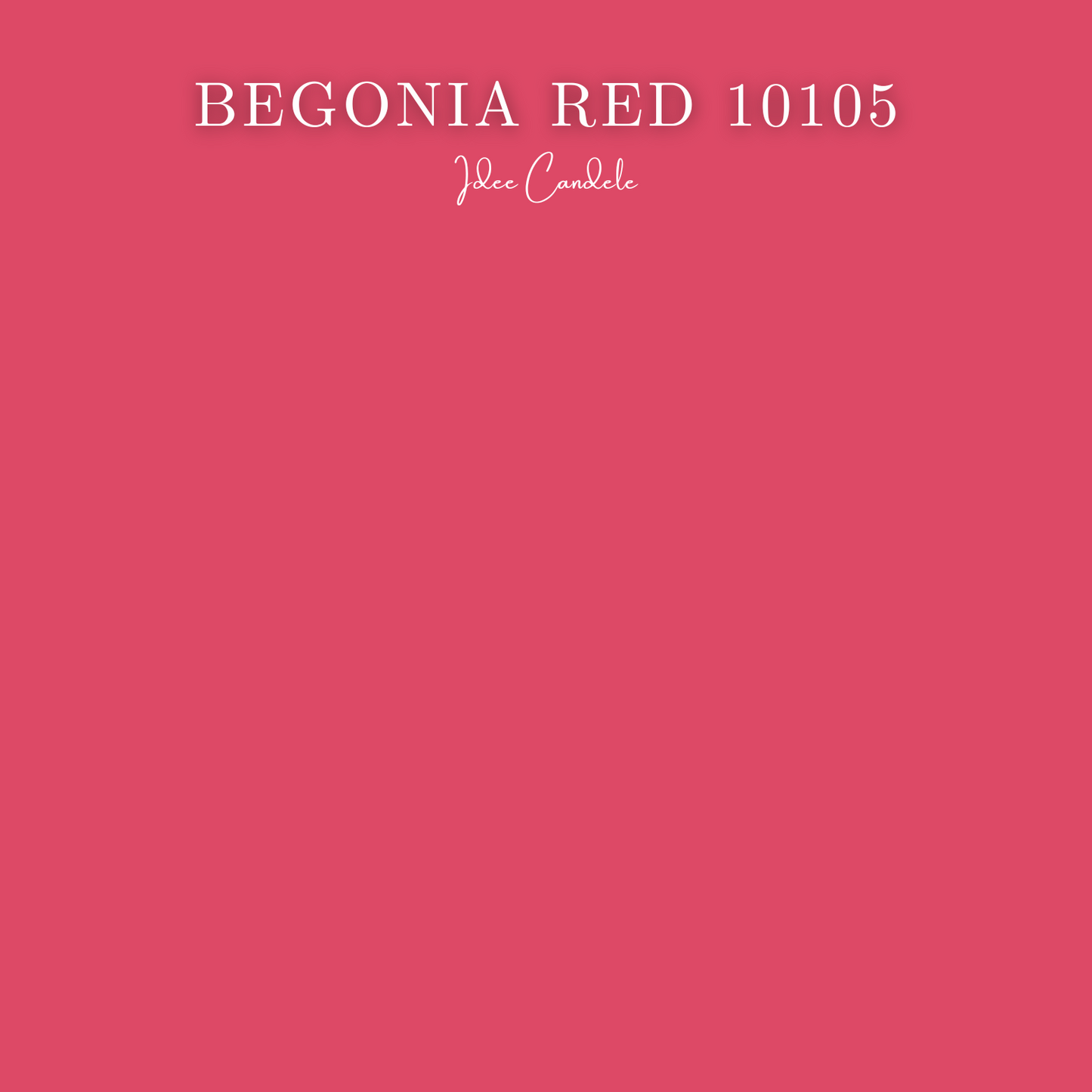 Colore - Begonia Red 10105