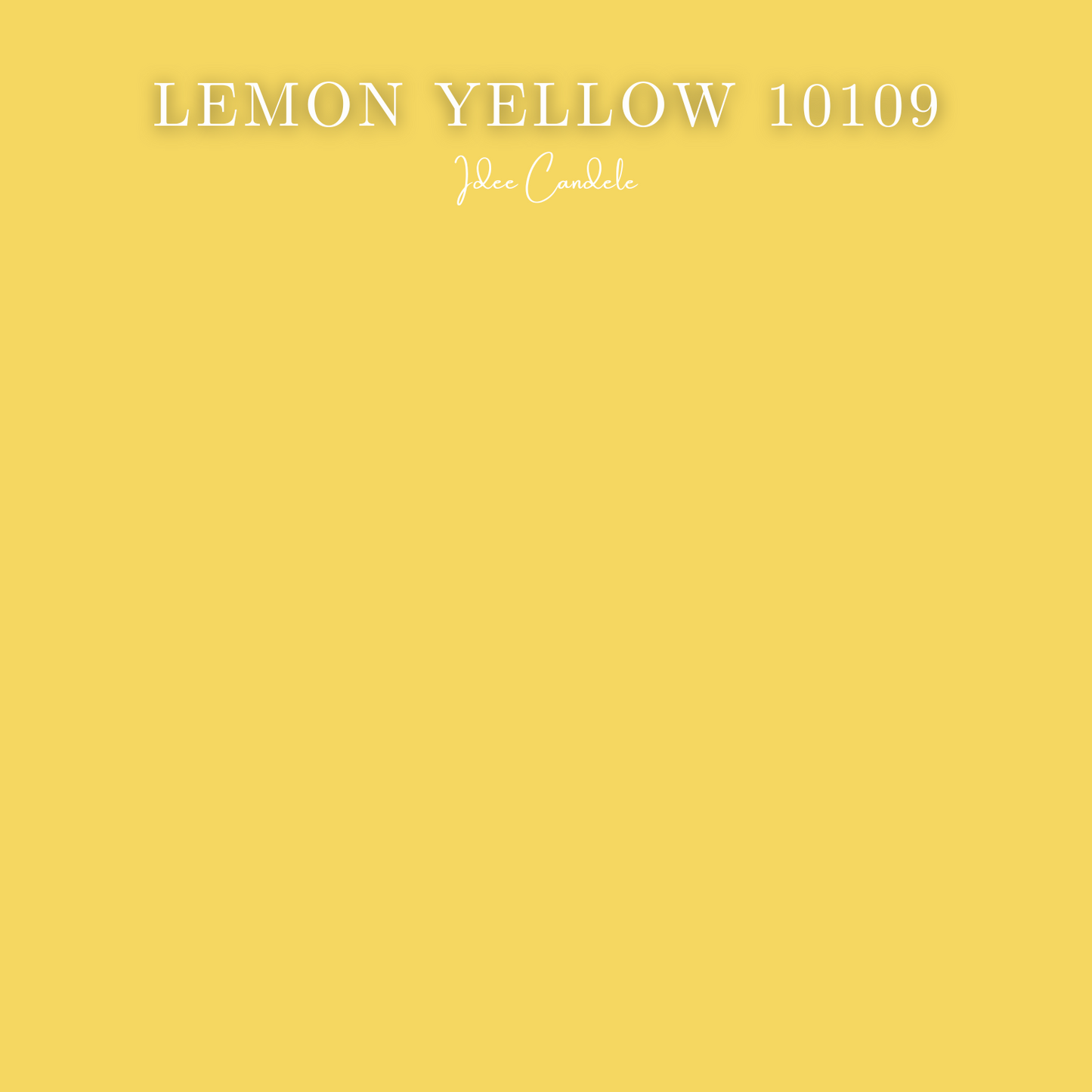Colore - Lemon Yellow 10109