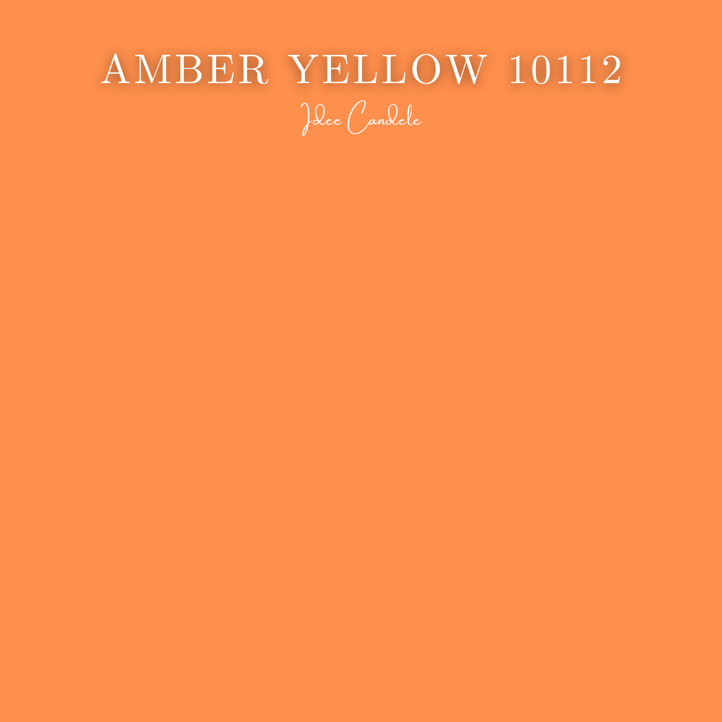 Colore - Amber Yellow 10112