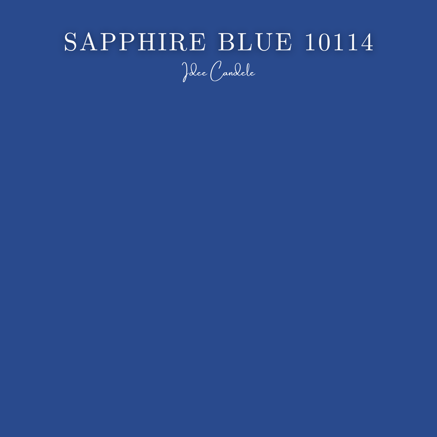 Color - Sapphire Blue 10114