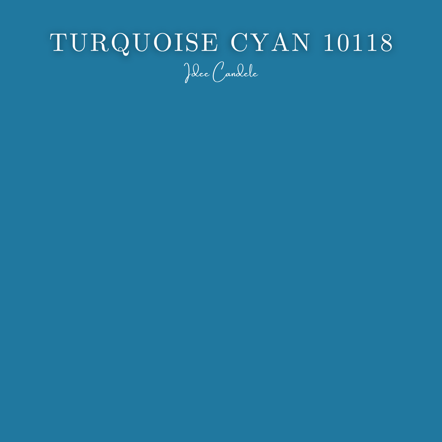 Colore - Turquoise Cyan 10118
